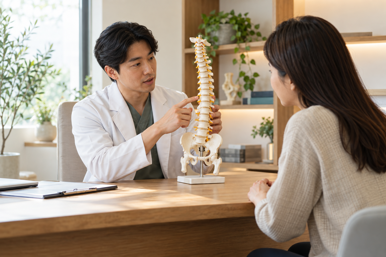 화성 허리통증 한의원 — 허리 상담 자료에 관한 AI 설명용 이미지
